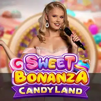 Sweet Bonanza CandyLand online game logo by Pragmatic Play on wildrobin-netherlands.nl