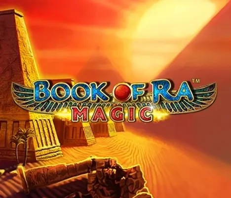 Book of Ra Magic slot icon by Greentube, available at Wild Robin Casino
