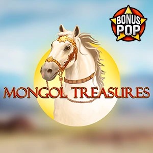 Mongol Treasures by Endorphina, showcased at wildrobin-netherlands.nl – game logo