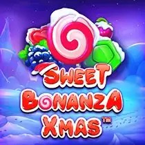 Official Slots logo: Sweet Bonanza Xmas by Pragmatic Play at Wild Robin Casino